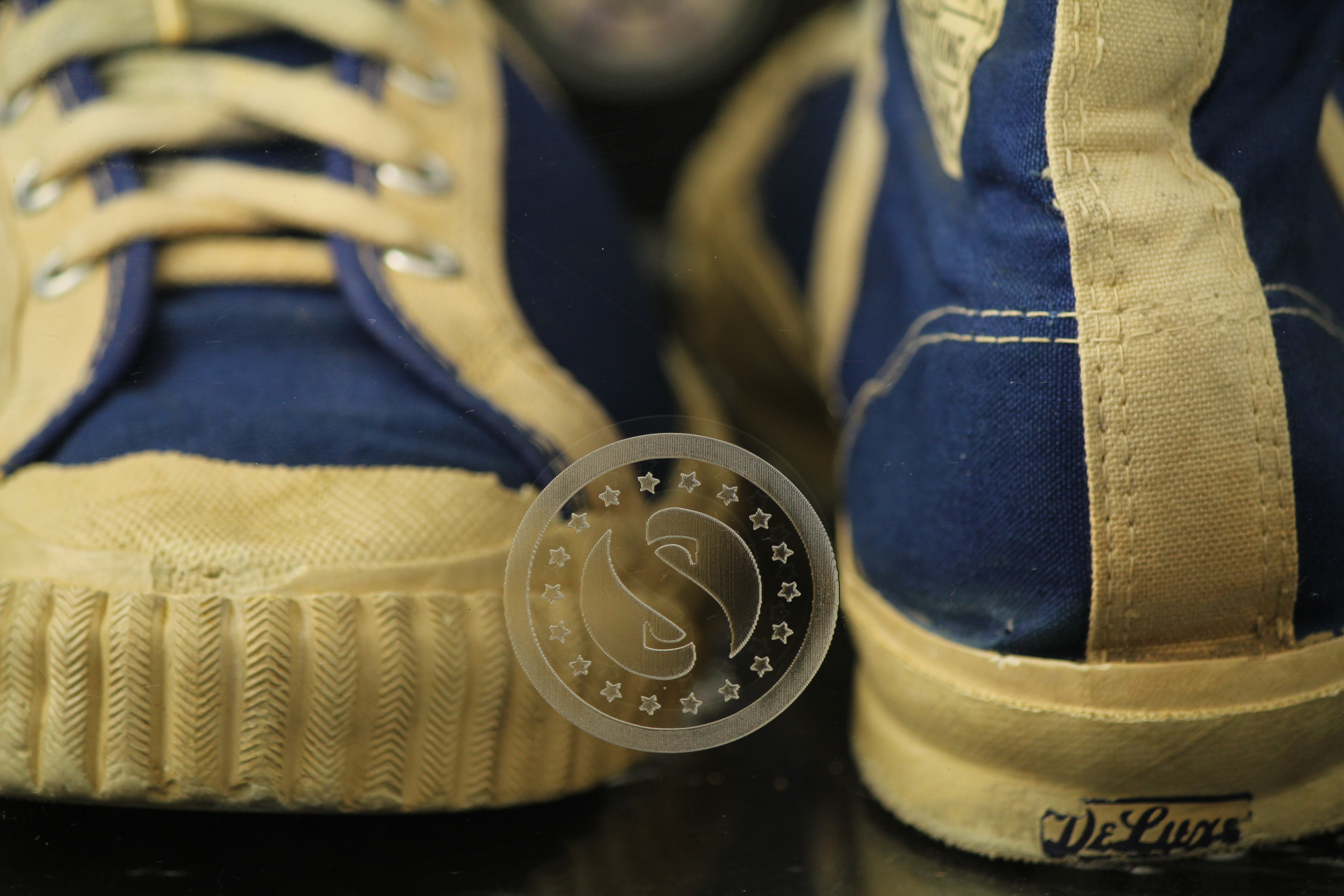 image of a vintage pair of sneakers